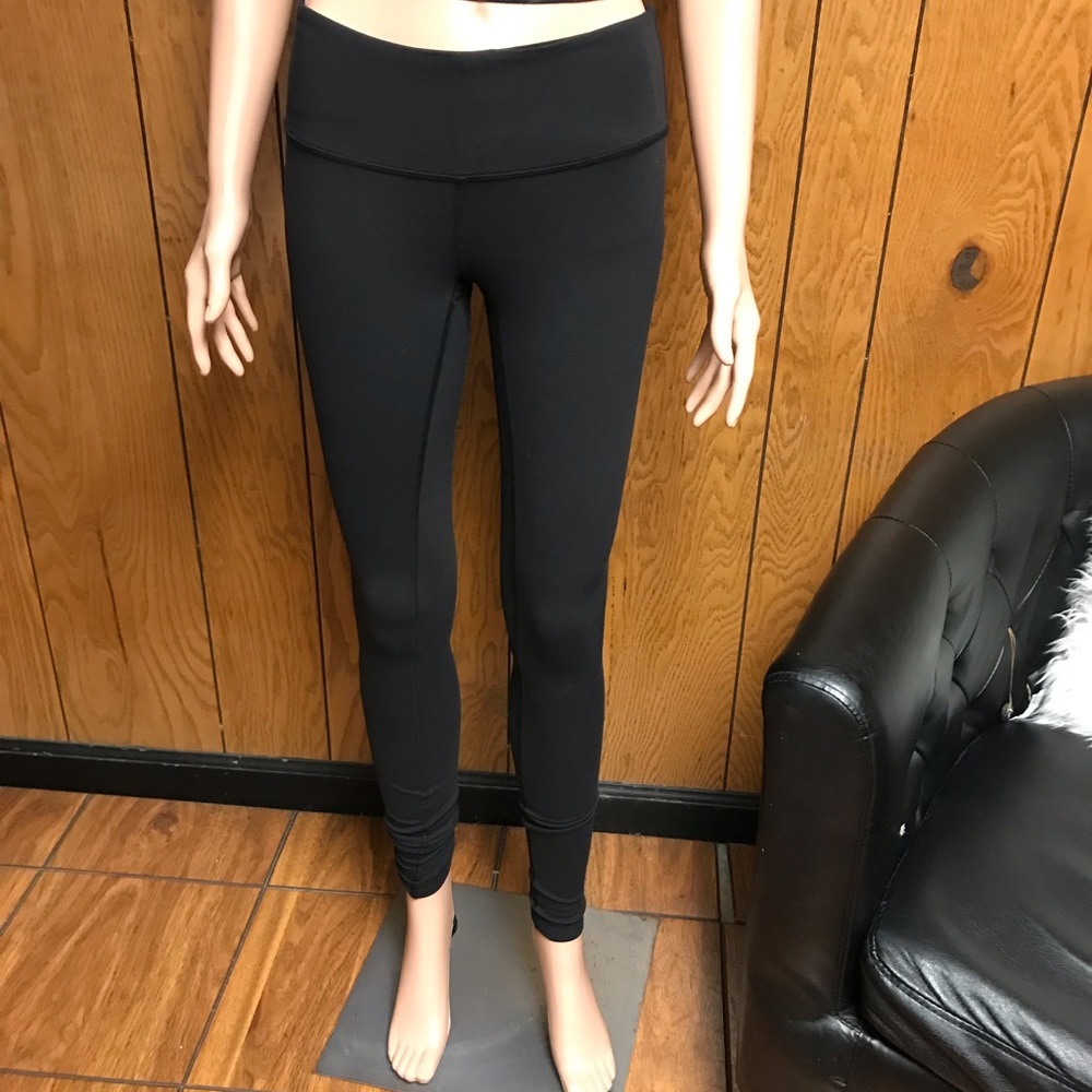 Lululemon" Wunder Under Pant. Black - Picture 9 of 13